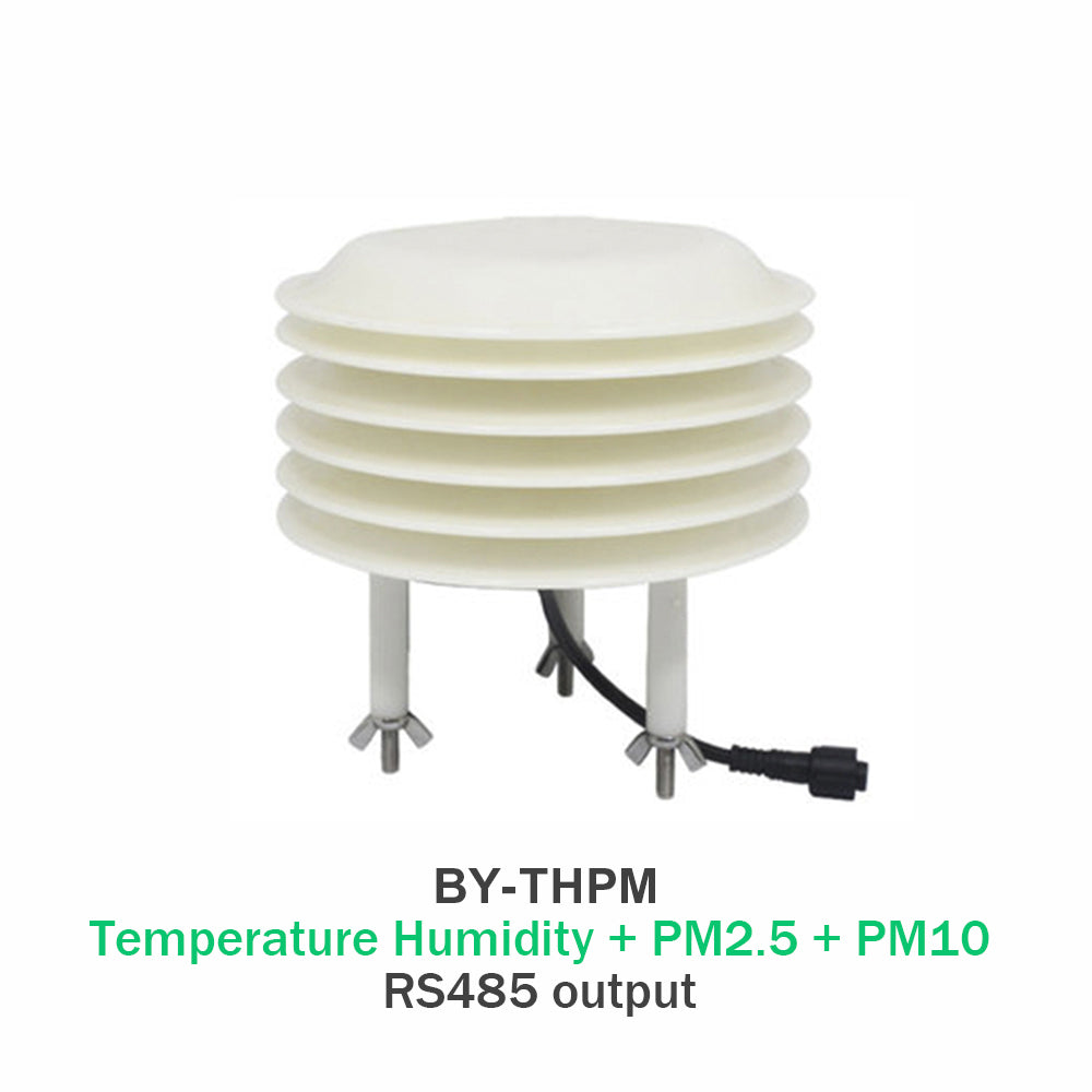 TTE-BY Outdoor Atmosphere Temperature Humidity Noise Pressure PM2.5 Illumination CO2 Sensor With Rs485 Output