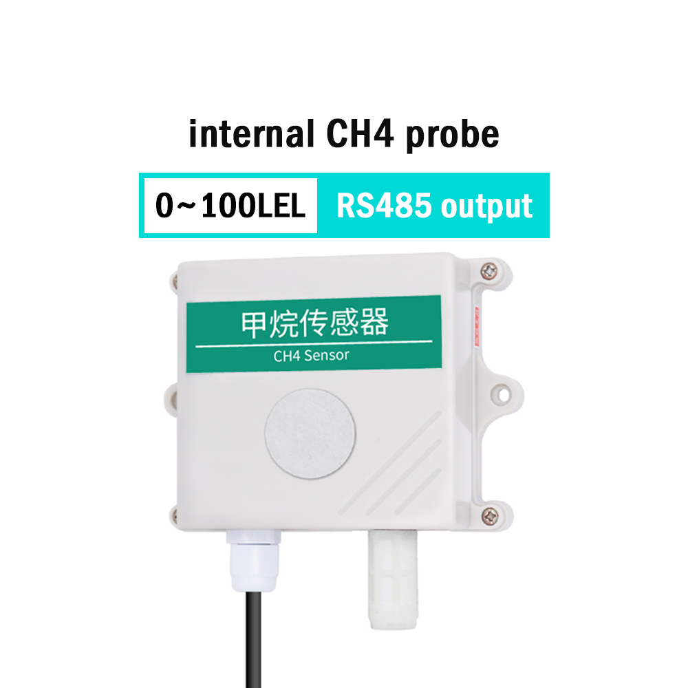 CH4 sensor CH4 transmitter methane transmitter in greenhouse agriculture farm methane detector modbus RS485