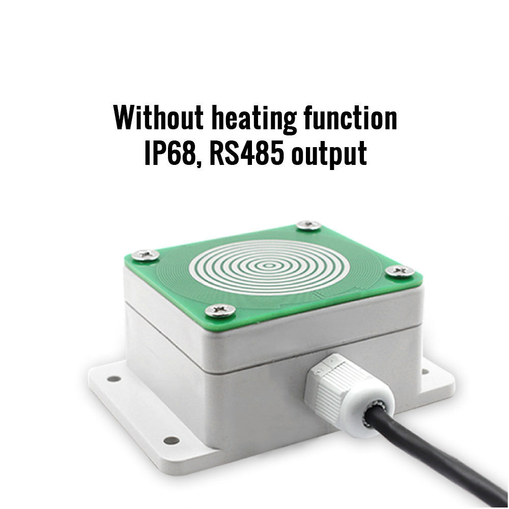 Rain and snow sensor, rain, snow storm detection transmitter, RS485 or relay output with heating function