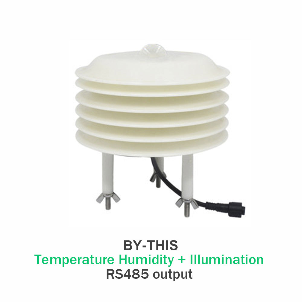 TTE-BY Outdoor Atmosphere Temperature Humidity Noise Pressure PM2.5 Illumination CO2 Sensor With Rs485 Output