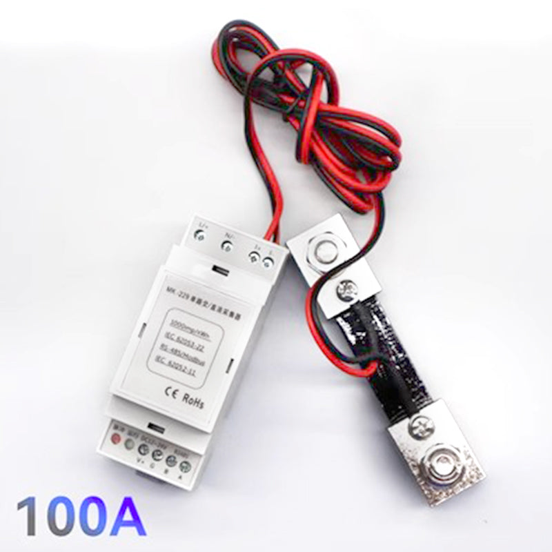 RS485 Modbus Single-channel AC/DC Power Meter Voltage Current Power Energy Acquisition Module