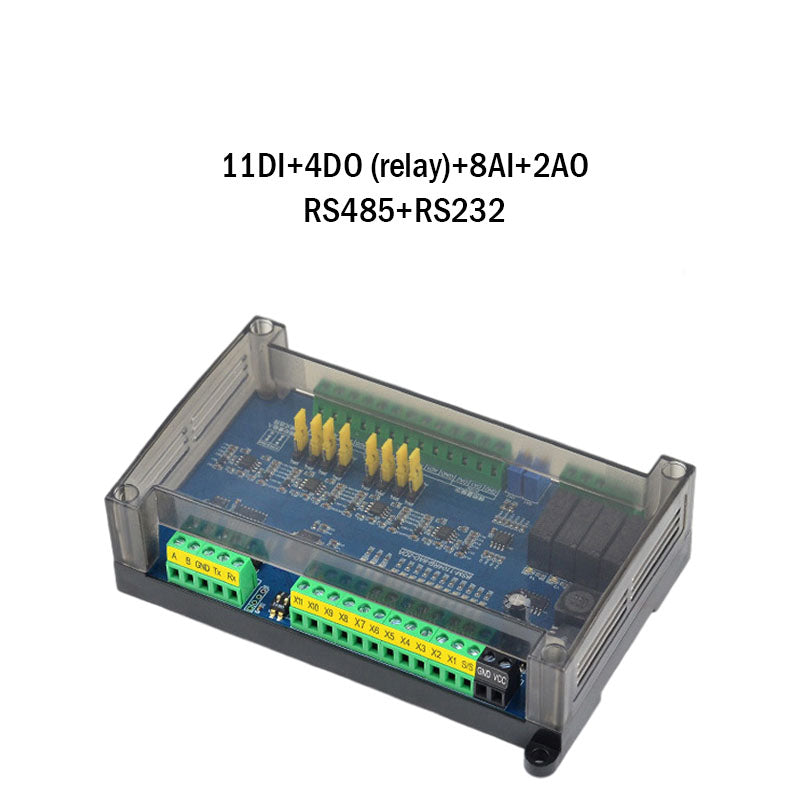 TTE-BK-11040802 11Di/4Do/8Ai/2Ao Digital input and output Analog Input and Output Rs485 Modbus Rtu Io Module