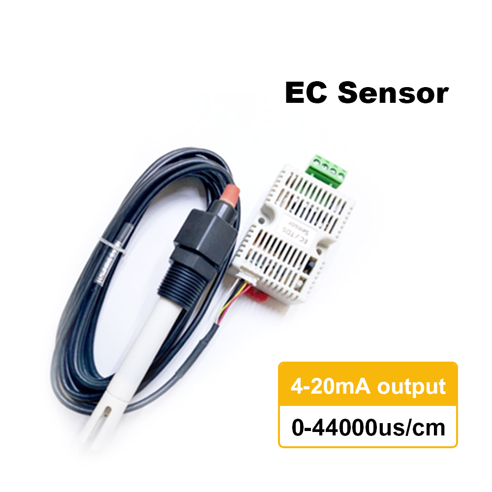 Water EC transmitter EC sensor TDS conductivity sensor module 4-20ma 0-5V 0-10V RS485 output analog output voltage