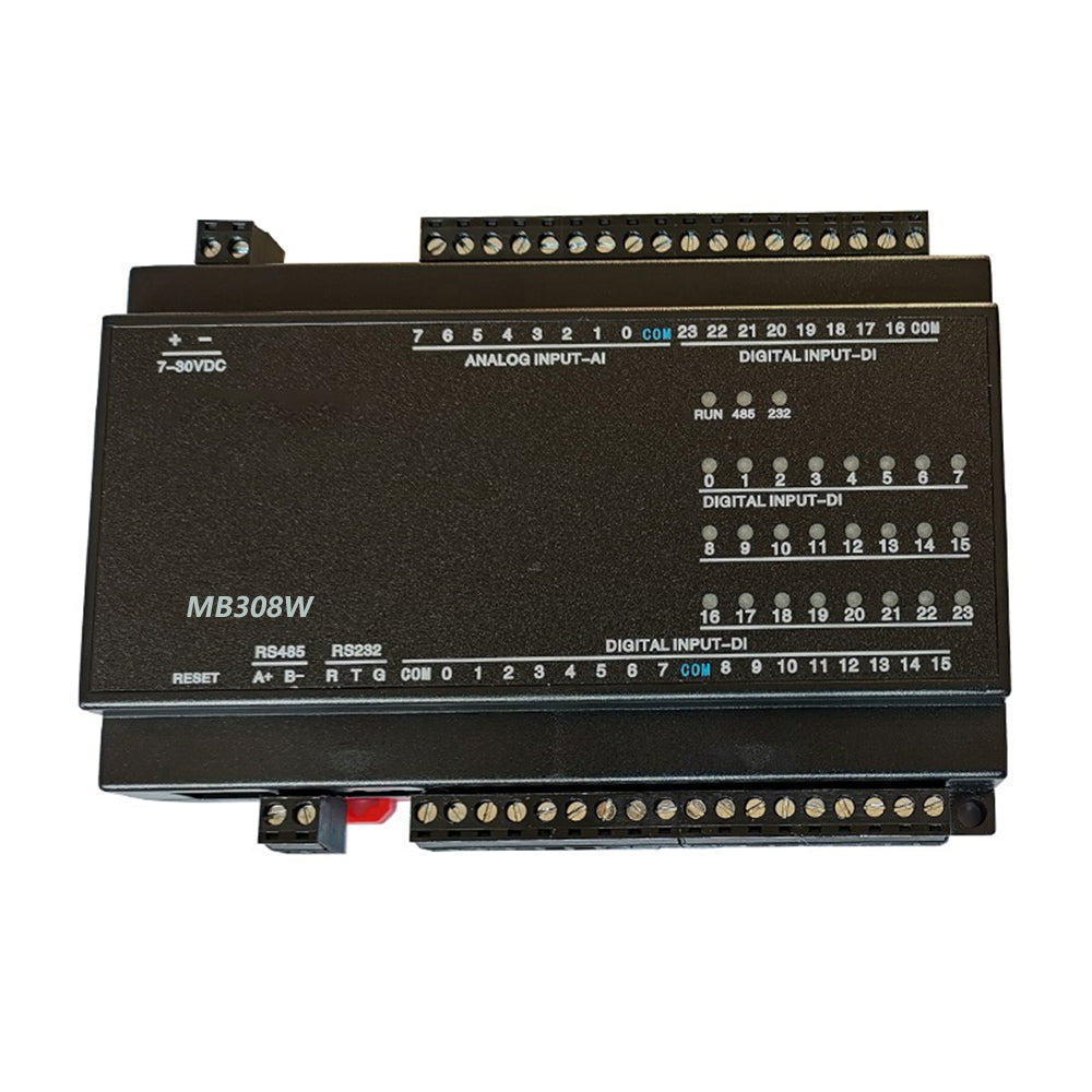 MB308W 8AI+24DI RS485 RS232 Ethernet Modbus Remote Controller