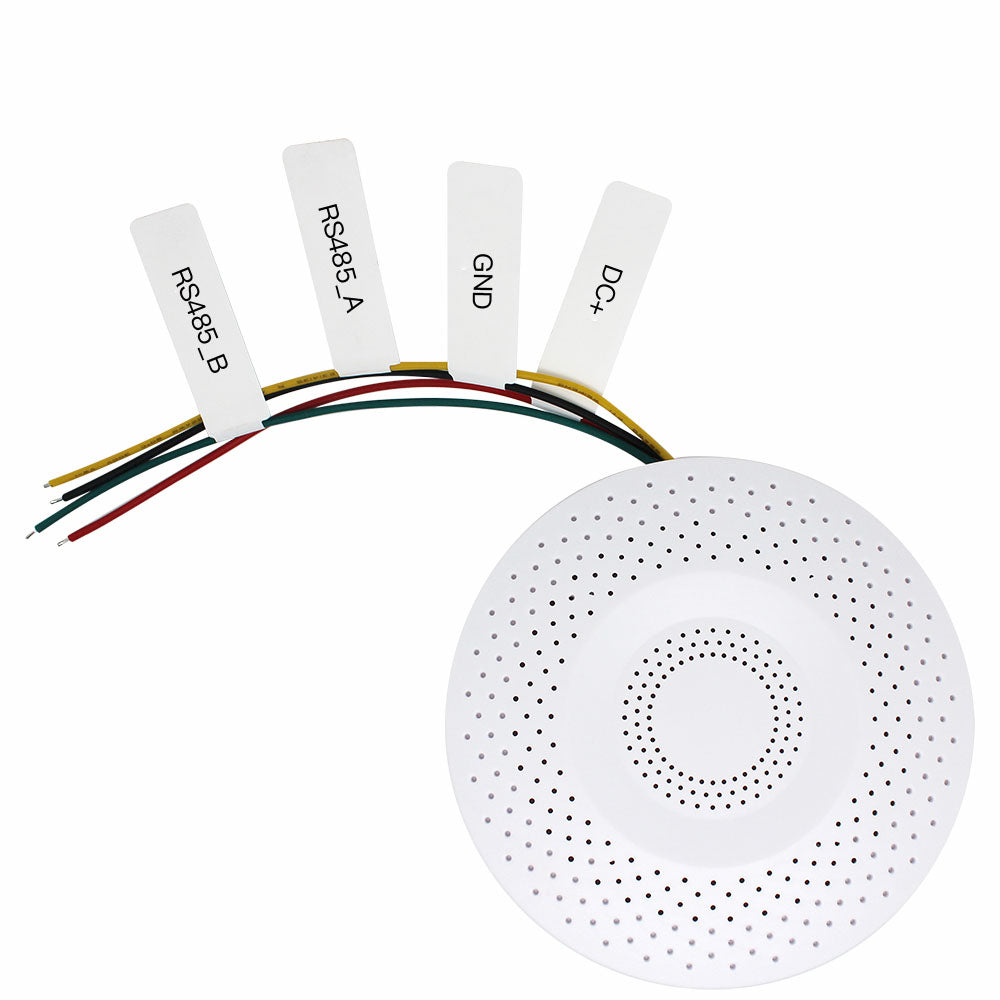 All in one RS485 Modbus Noise Temperature Humidity Illumination TVOC PM2.5 PM10 CO2 Air Quality Sensor