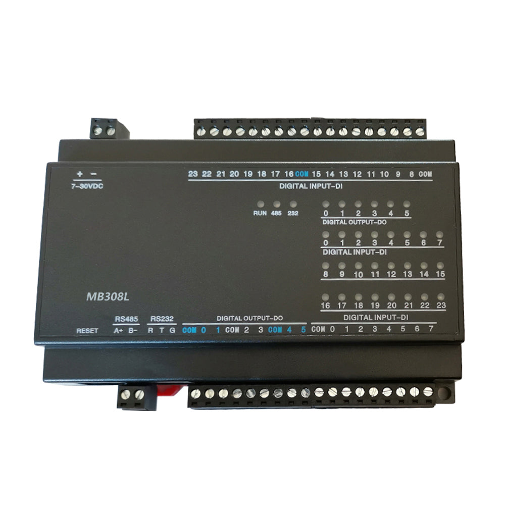 MB308L 24DI+6DO RS485 RS232 Ethernet Modbus Remote Controller