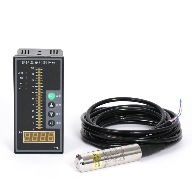 Waterproof Integral Level Transmitter Controller Input Water Level Sensor 4-20MA RS485 display Float Switch Mount Box