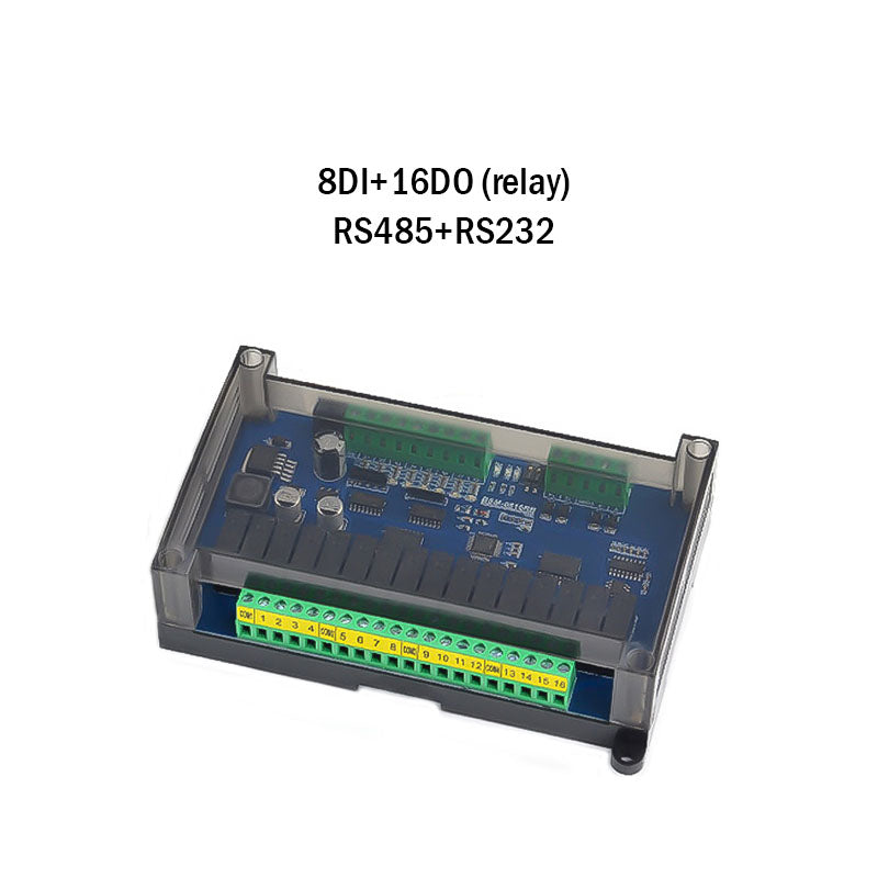 TTE-BK-0816 8Di / 16Do Digital input and output Rs485 Modbus Rtu Io Module