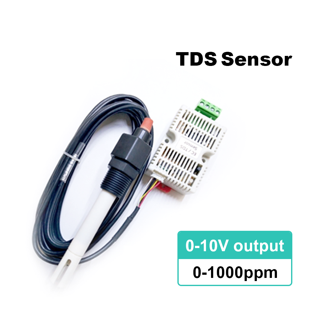 Water EC transmitter EC sensor TDS conductivity sensor module 4-20ma 0-5V 0-10V RS485 output analog output voltage