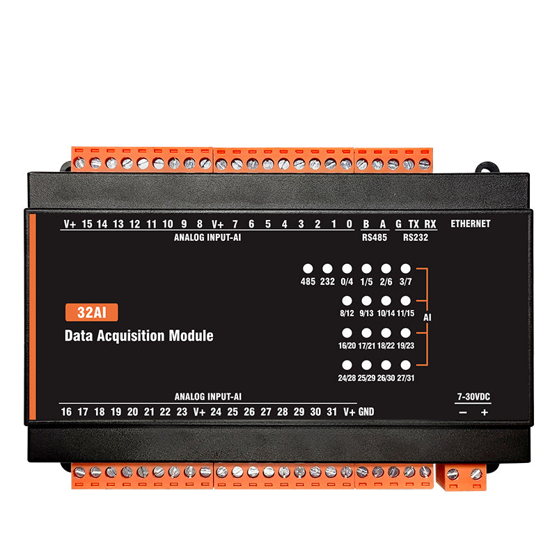 MB(II)-AI 4-20mA Analog lnput 16bit Precision Modbus Rtu