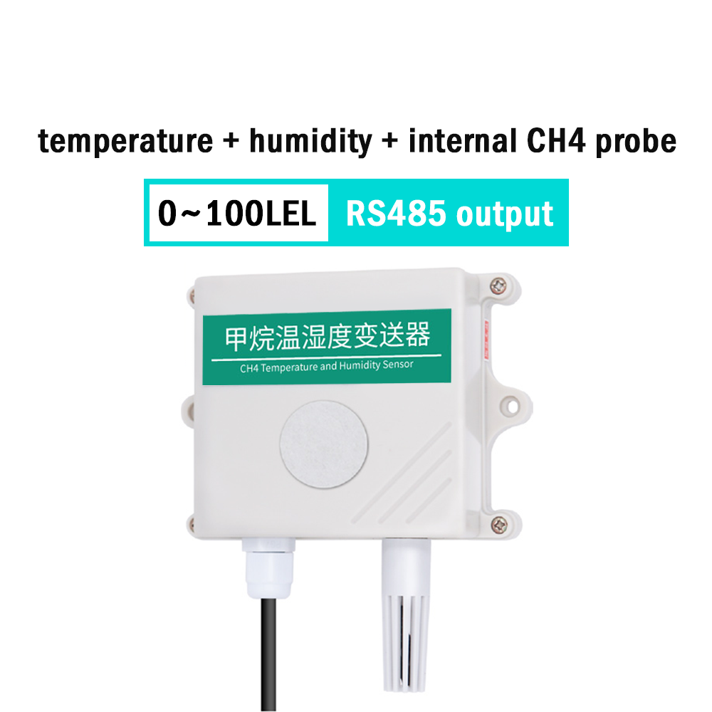 CH4 sensor CH4 transmitter methane transmitter in greenhouse agriculture farm methane detector modbus RS485