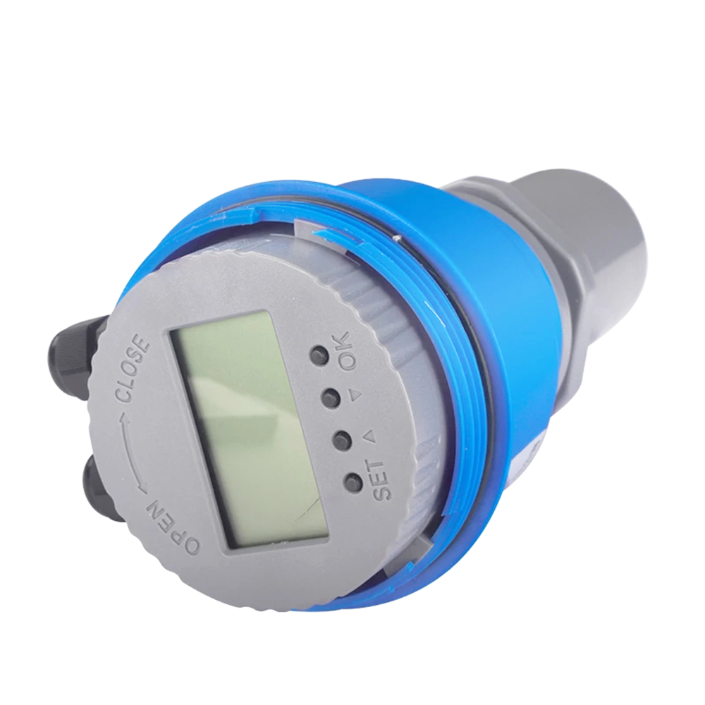Non-contact ultrasonic transmitter Ultrasonic Level Sensor Liquid Fuel Integrated Smart Level Measurement Indicator 4-20mA RS485