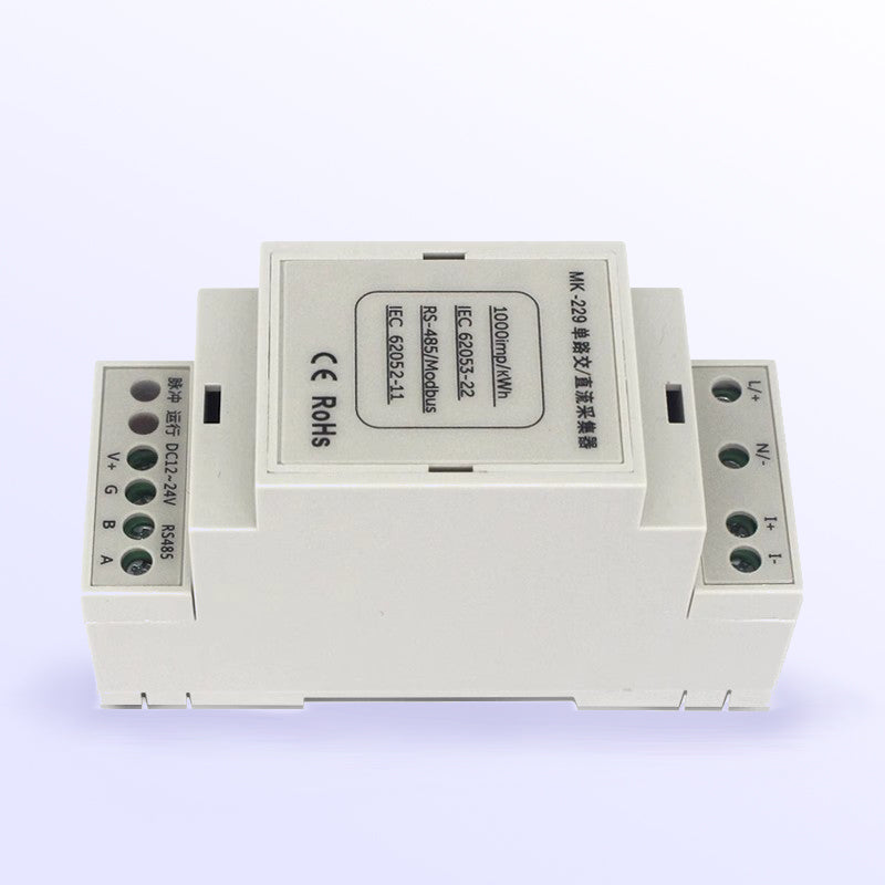 RS485 Modbus Single-channel AC/DC Power Meter Voltage Current Power Energy Acquisition Module
