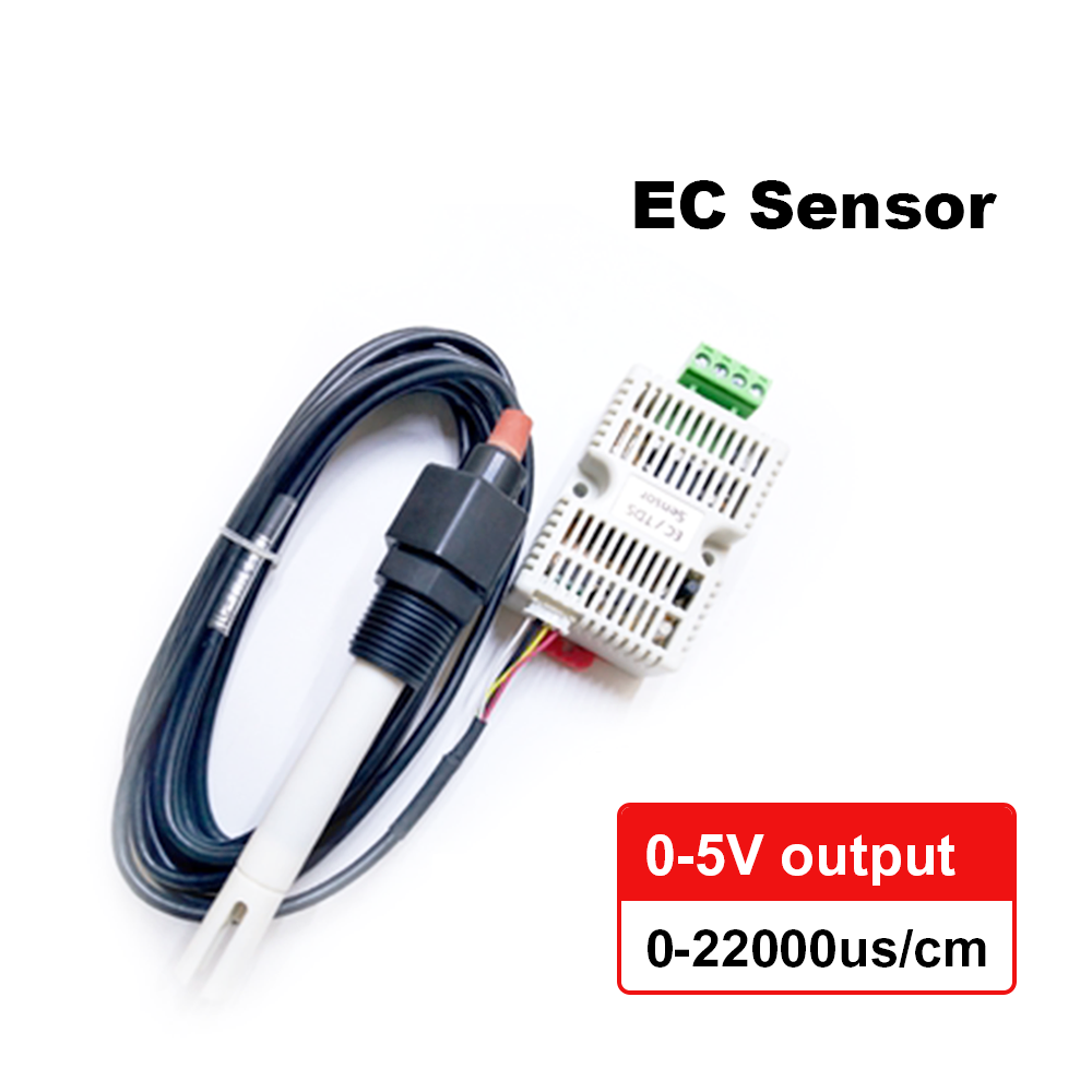 Water EC transmitter EC sensor TDS conductivity sensor module 4-20ma 0-5V 0-10V RS485 output analog output voltage