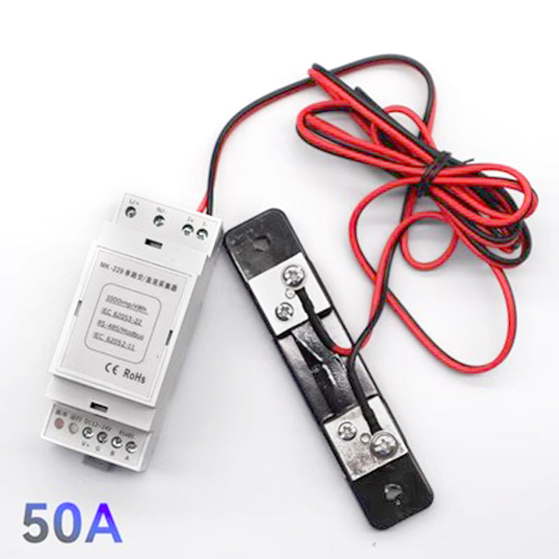 RS485 Modbus Single-channel AC/DC Power Meter Voltage Current Power Energy Acquisition Module