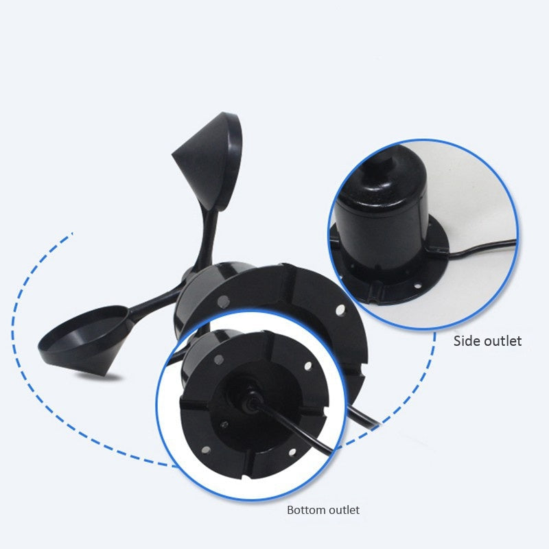 0-70m/s Polycarbonate Body Wind Speed Sensor 4-20MA 0-5V 0-10V RS485 Pulse Output Wind Speed Transmitter Anemometer