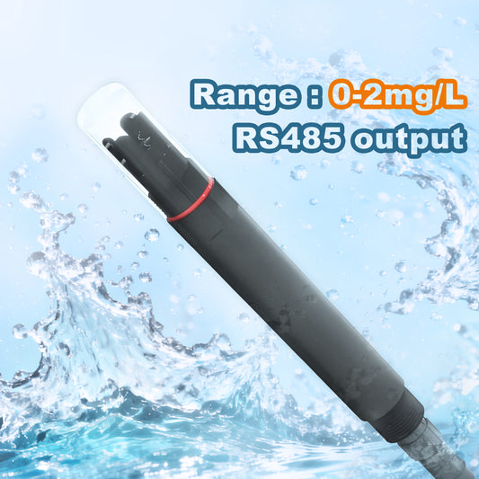 RS485 Output 0-2mg/L / 0-8mg/L / 0-20mg/L Residual Chlorine Sensor | Three-Electrode Structure, No Frequent Calibration Required