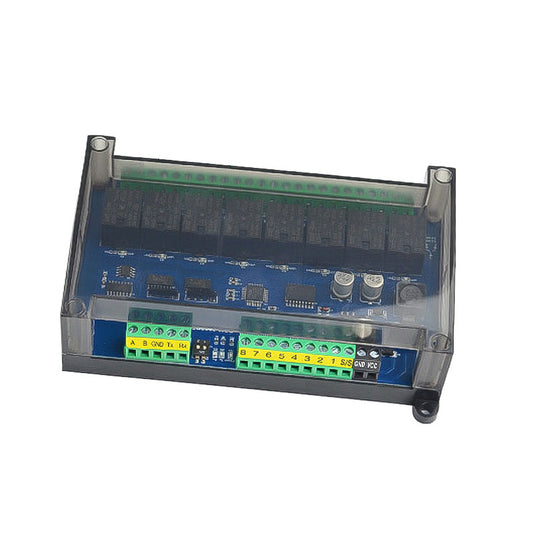 TTE-BK-0808R-S 8Di / 8Do Digital input and output Rs485 Modbus Io Module / Modbus rtu