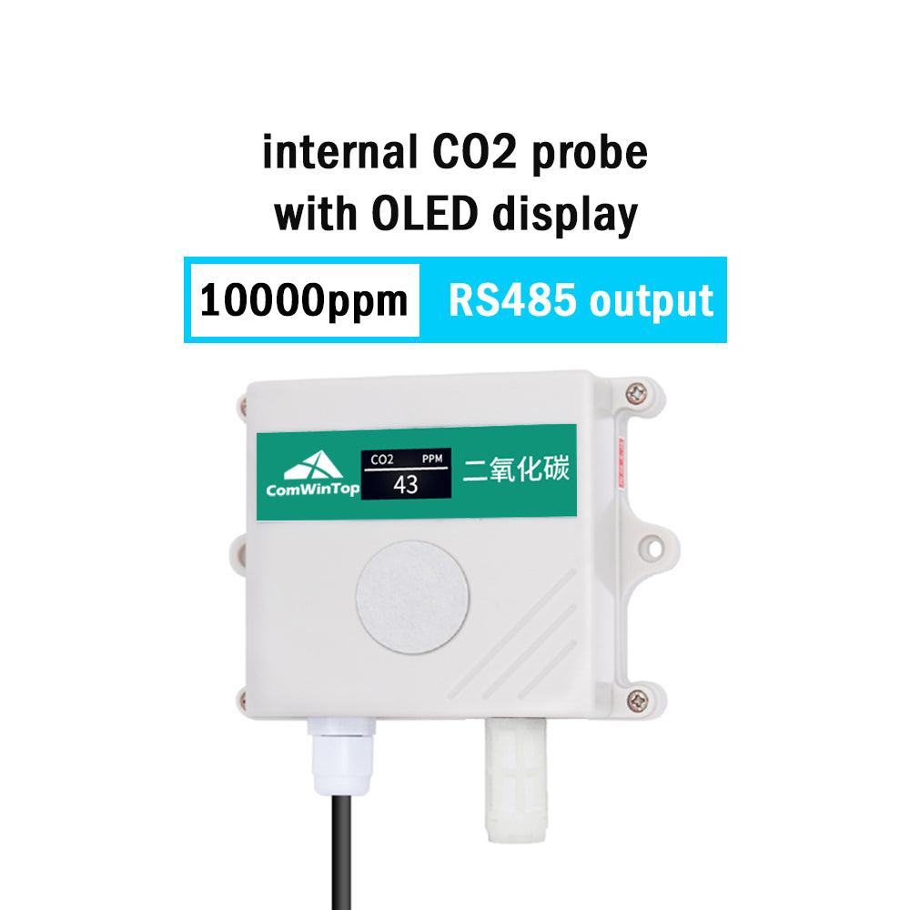 Carbon Dioxide Sensor Agricultural Greenhouse High-Precision Industrial RS485 CO2 Transmitter