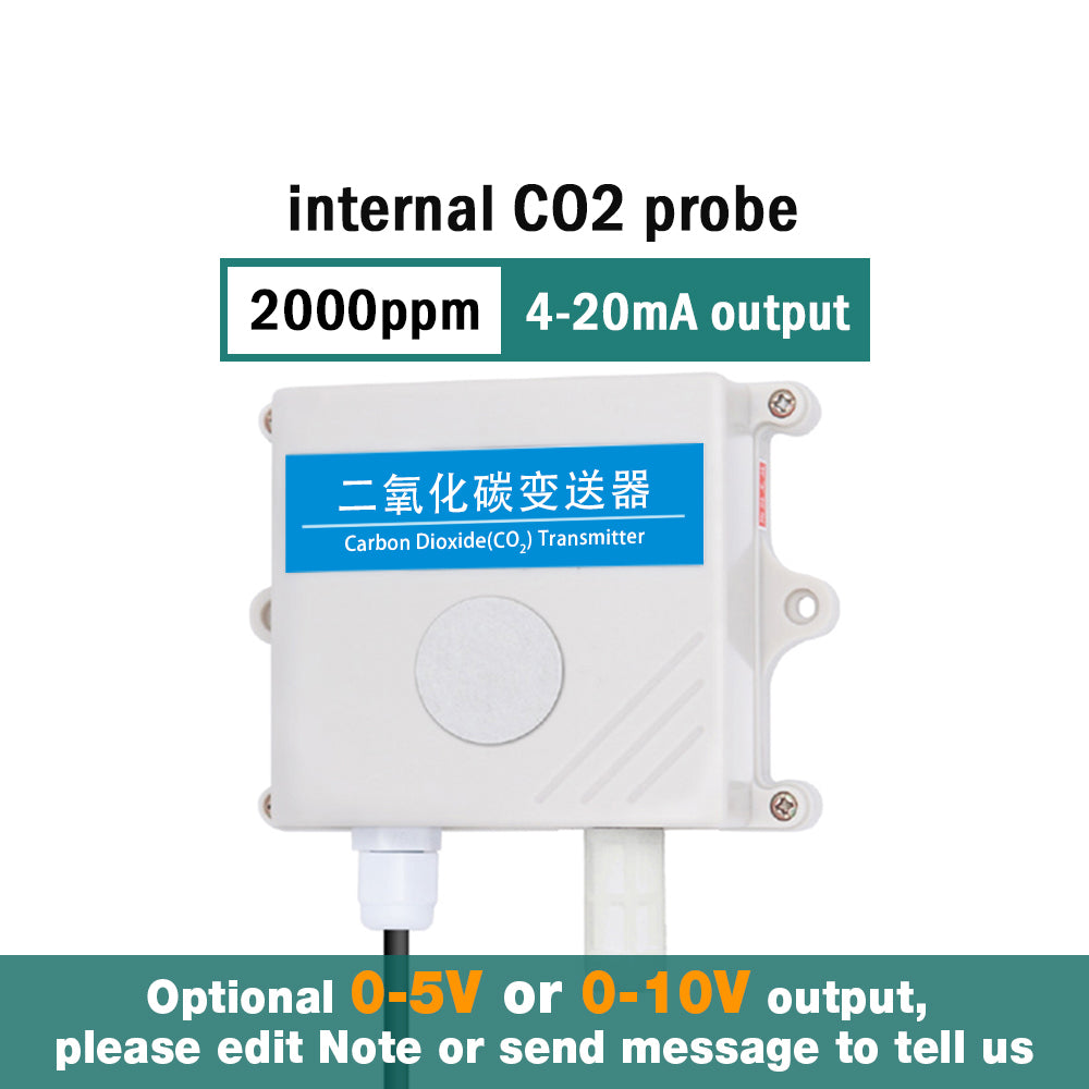 Carbon Dioxide Sensor Agricultural Greenhouse High-Precision Industrial RS485 CO2 Transmitter