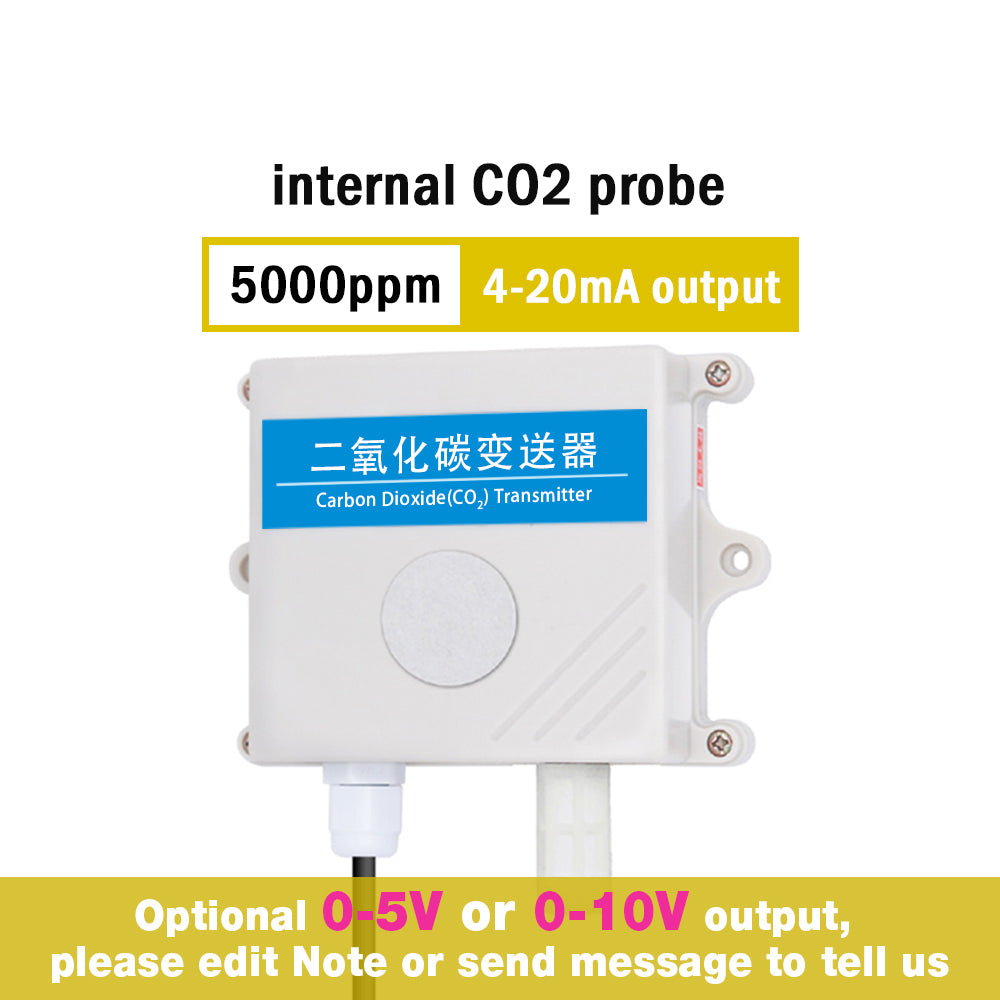 Carbon Dioxide Sensor Agricultural Greenhouse High-Precision Industrial RS485 CO2 Transmitter